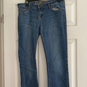 RUE 21  LOW RISE BOOT CUT JEANS